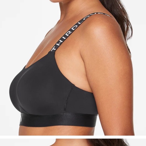 Third Love Kinetic Adjustable Sports Bra Black 36H - Picture 2 of 10